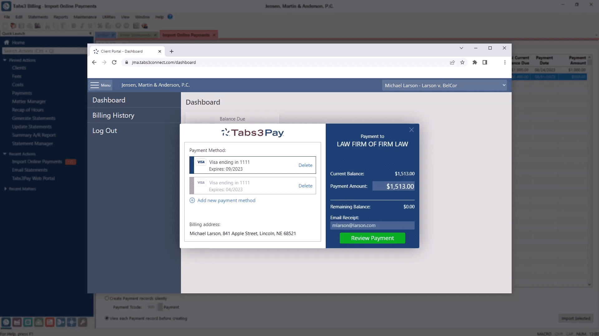 Billing and Accounting Software Law Firm TimeSaving Features