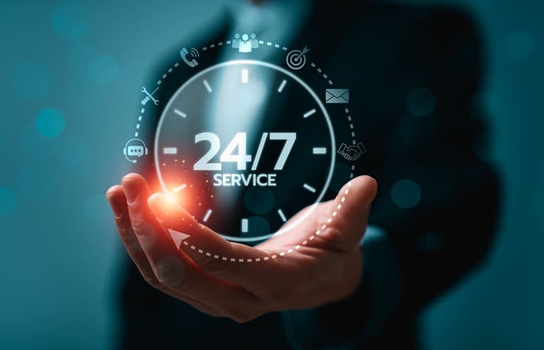 Lawyer working 24/7 who needs law firm practice management software
