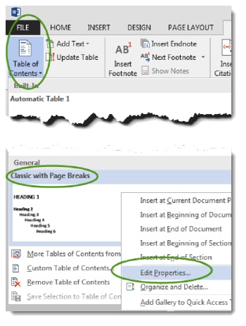 workplace document table of contents for word workplace document table of contents for word