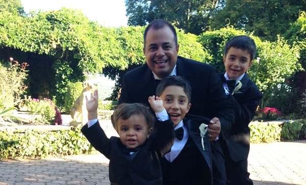 Victor-Medina-With-Kids