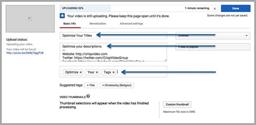 Figure 1 - Crisp Video