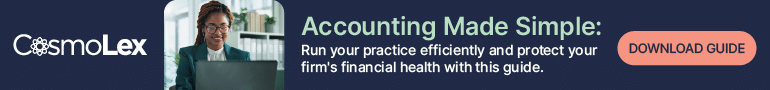 CosmoLex Ad Spot #6 Nov 2025 Accounting Made simple. Run your practice efficiently