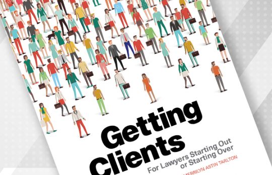 Book how to get clients as a lawyer