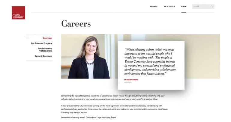 CAREERS PAGE