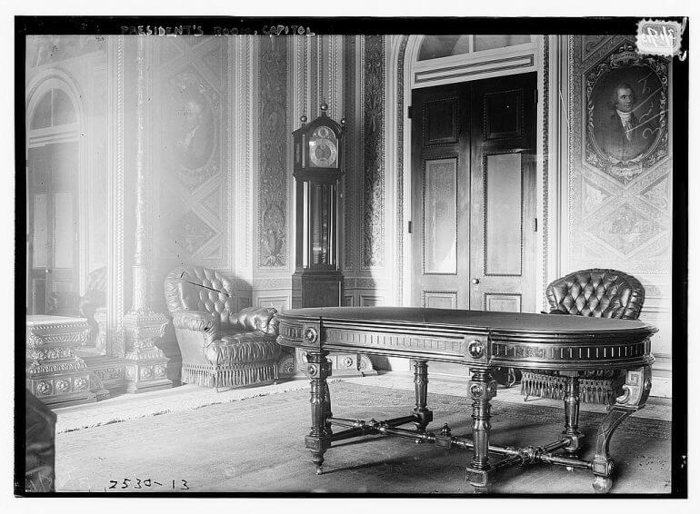 700-pound desk from the 18th century