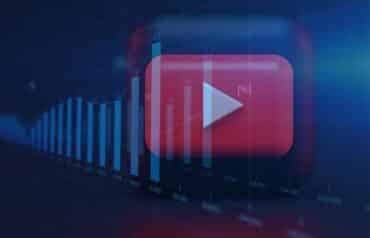 video marketing for lawyers video button with blue background