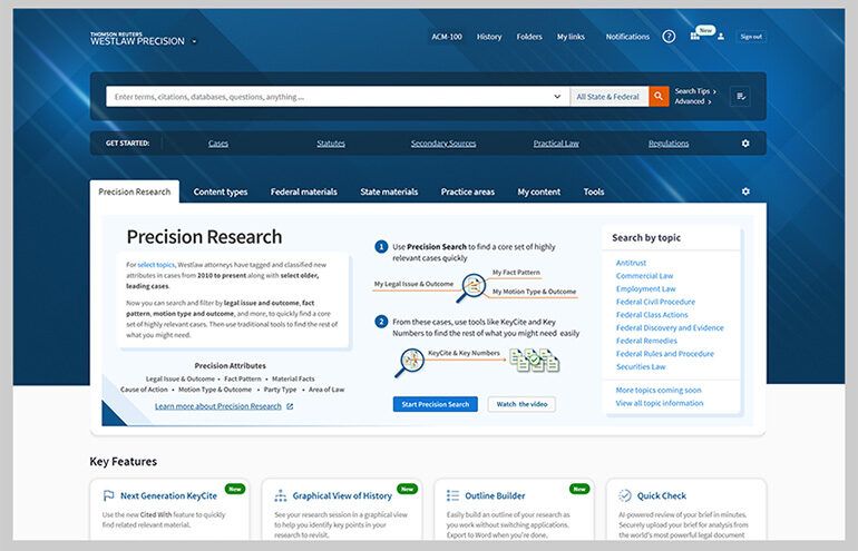 westlaw precision