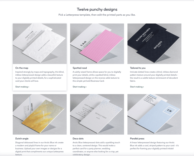 twelve punchy designs law firm business cards