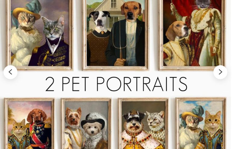 cats in portraits lawyer gifts