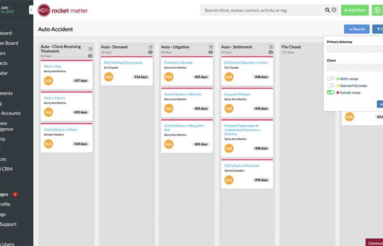 kanban for law firms