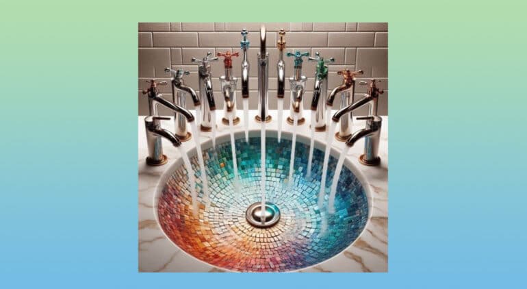 Know which taps to open