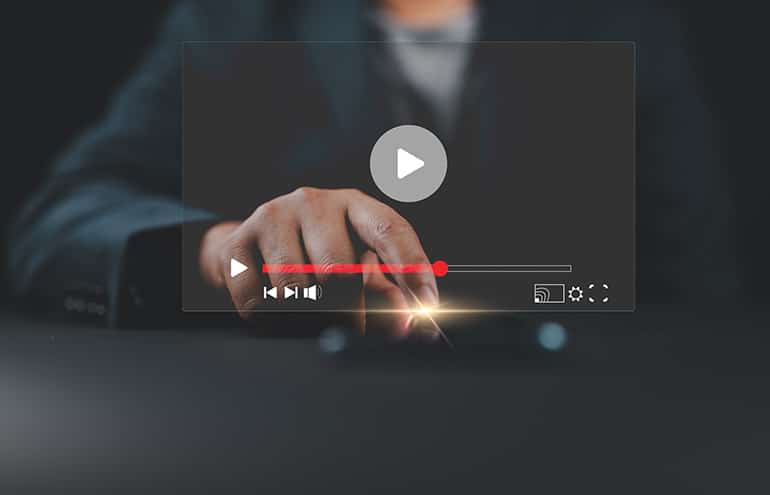 attorney video marketing, video player