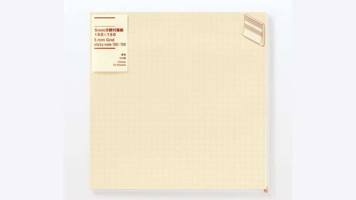 Quadrille Sticky Notes