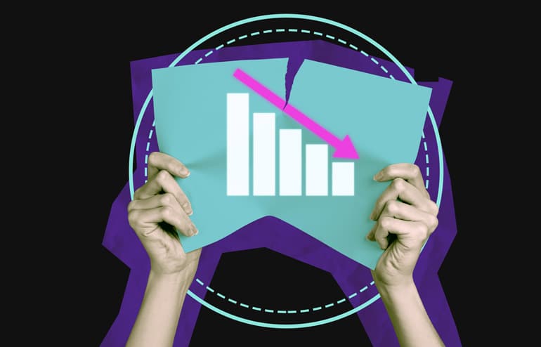 law firm marketing chart showing lost revenue
