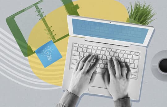 law firm annual planning with keyboard and calendar diary