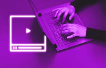 Loom for lawyers: Person using a laptop to create and share professional videos.