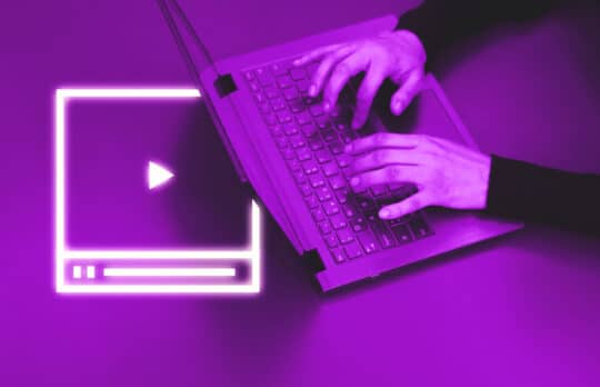 Loom for lawyers: Person using a laptop to create and share professional videos.