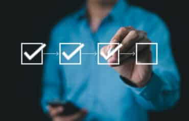 Checklist for lawyer business development, a key part of an attorney's plan.