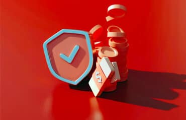 cyber insurance costs with cyber badge and money