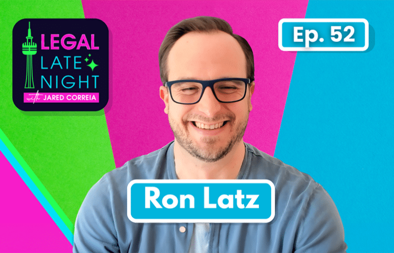 Podcast Legal Late Night with Ron Latz
