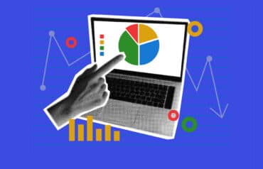 charts and graphs on a computer represent data driven law firm valuations by MSOs