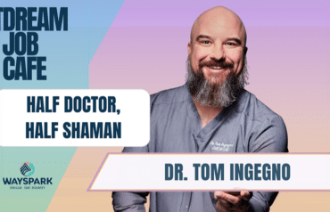 Dr. Tom Ingegno against a gradient background