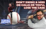Nick Werker riding a baseball and Tony Prieto holding a bat.