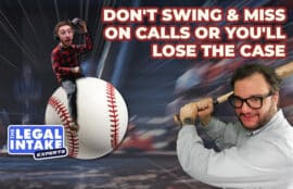 Nick Werker riding a baseball and Tony Prieto holding a bat.