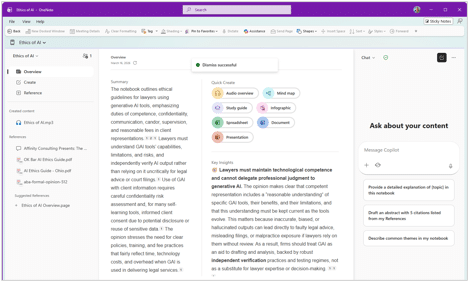 Organizing Legal Work with Copilot Notebooks 2 image 3