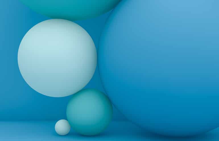 spheres balancing on each other representing lawyer work life balance
