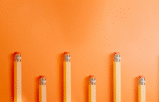 No. 2 pencils on an orange background, fall reset for lawyers
