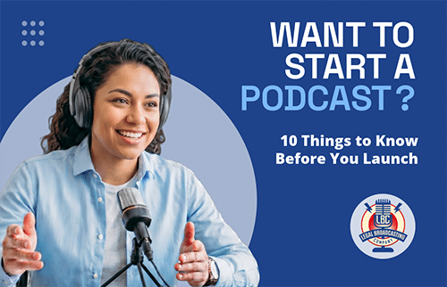 Want to start a podcast ad with a lawyer recording a legal podcast