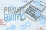 investment documents with calculator and pen, PE investment in law firms