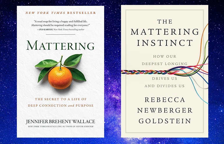 Do You Feel Your Life Matters? 2 Two books on mattering for lawyers: Mattering and The Mattering Instinct